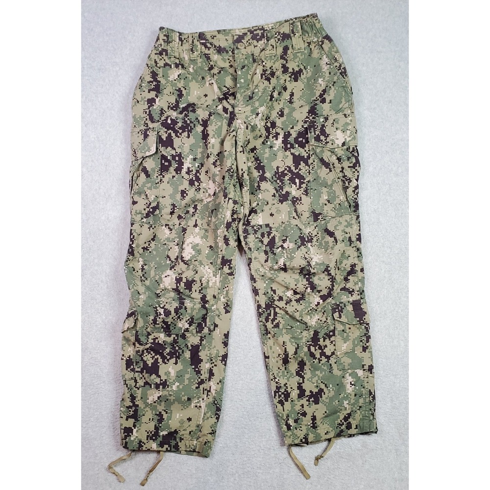 Military Pants Men's Med Short (34X29) NWU Type III Navy Seals Digi Camo Cargo